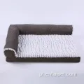 Luxury Dog Faux Fur Cat Retangular Bolster